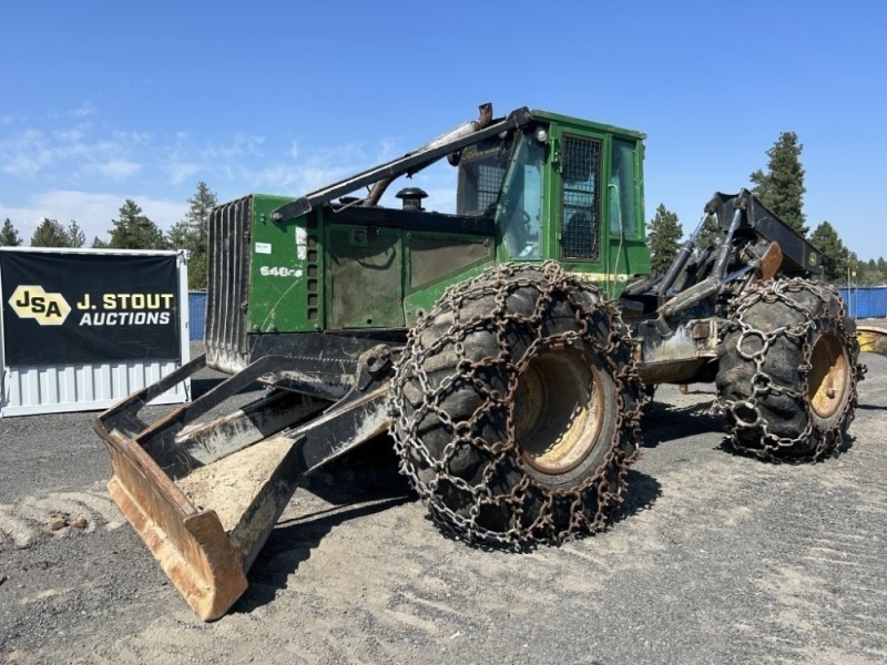 John Deere 648G Skidder