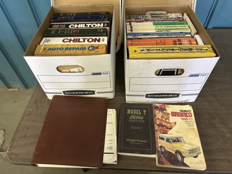 Auto Repair & Heavy Equipment Manuals