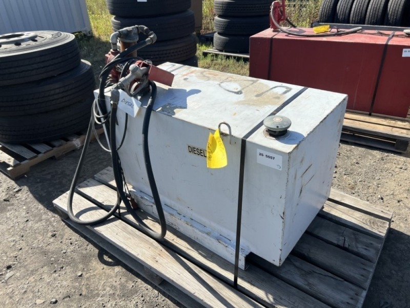 Diesel Fuel Tank W/Pump