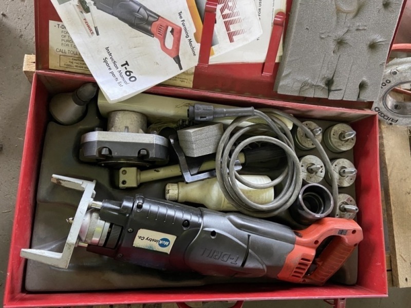 T-Drill T-60 Steel Pipe T Forming Drill
