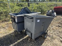 Global Industries Tilt Carts, Qty. 2