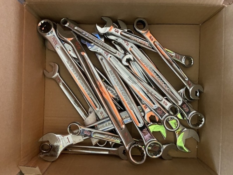 Assorted Milwaukee Wrenches
