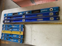 Assorted Empire I-Beam Levels, Qty. 11