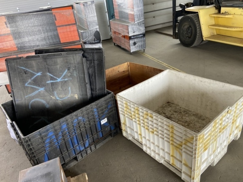 Bulk Containers W/Lids, Qty. 2