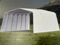 2025 AllMetal K2030 Metal Garage