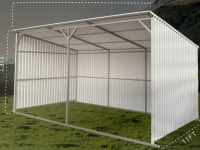 2025 AllMetal K1912 Metal Livestock Shelter