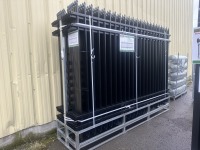 2025 AllMetal Galvanized Steel Fence Panels