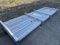 2025 10' Corrugated Galvalume Panel, Qty. 100
