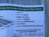 2025 10' Corrugated Galvalume Panel, Qty. 100 - 5