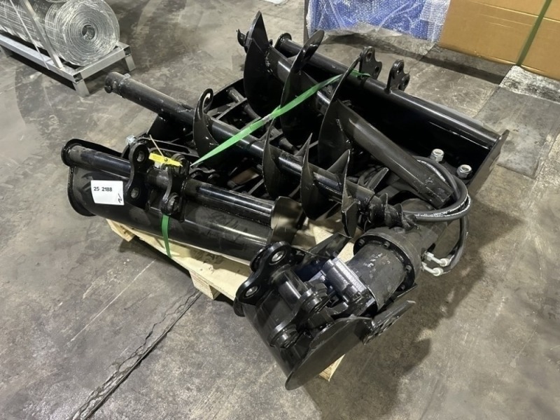 2025 Aboss 9pc Mini Excavator Attachment Kit