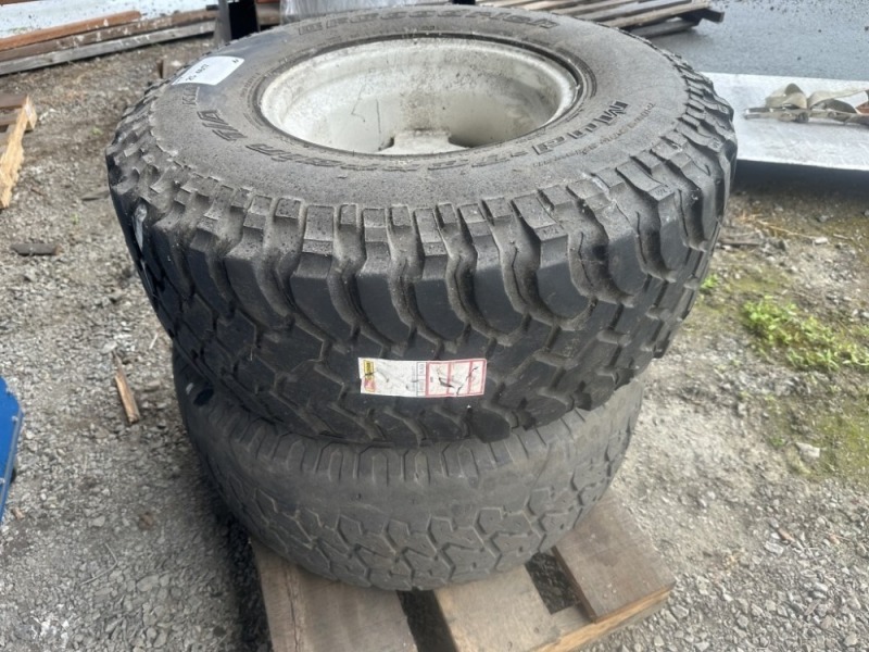 BFGoodrich Tires W/Wheels, Qty. 2