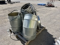 18" Air Ducting W/Duct Clamps & Valve