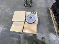 Floor Scrubbing Brush & 3M Burnish Pads