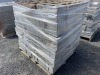 8" Split Face Concrete Blocks, Qty. 90
