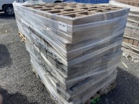8" Split Face Concrete Blocks, Qty. 90