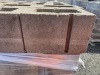 Split Face Concrete Half Blocks, Qty 120 - 4
