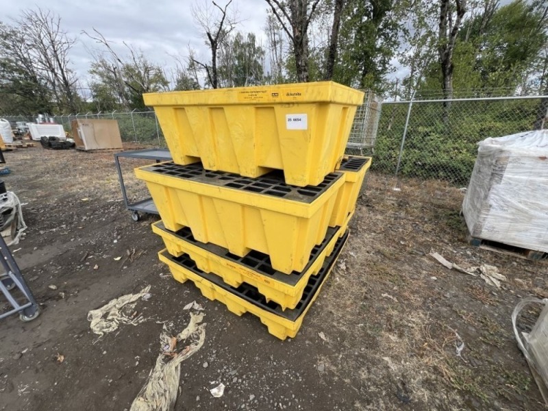 Drum Spill Containment Pallets, Qty. 5