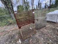 Wire Basket Containers, Qty. 4