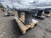 Hand Polished Black Basalt Bench - 2