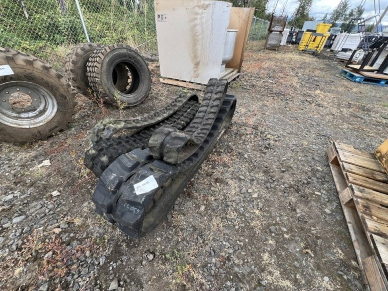 Mini Excavator Rubber Tracks, Qty. 4