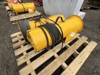 Pelsue Air Pac 1475B Ventilators, Qty. 2