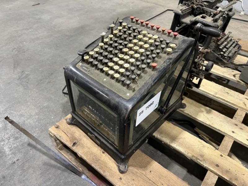 Burroughs Mechanical Adding Machine