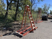 Louisville 8' Step Ladders, Qty. 3