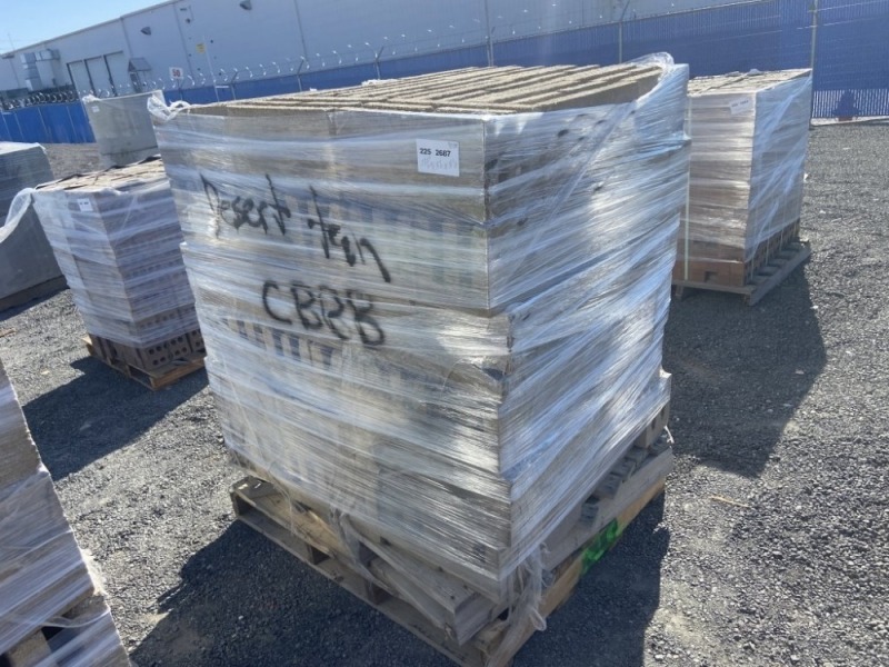 Closed Bottom Bond Beam Blocks, Qty. 90