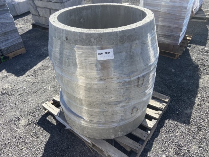 Concrete Riser Rings, Qty. 4
