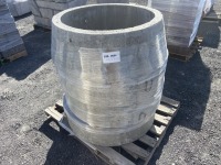 Concrete Riser Rings, Qty. 4