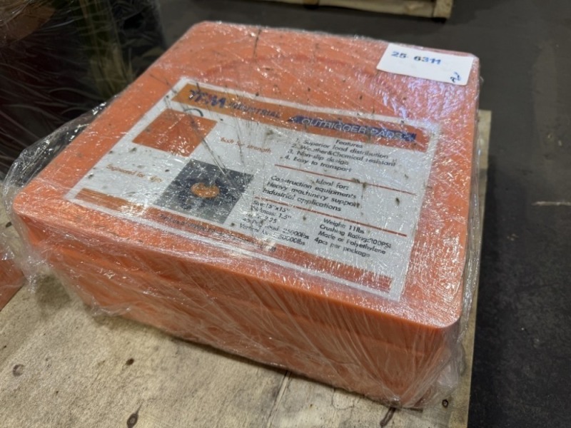 2025 TPM Outrigger Pads, Qty. 4