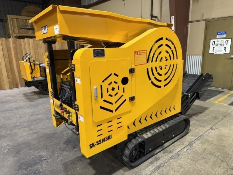 2025 MMS SK-SSJ430 Mini Crawler Jaw Crusher