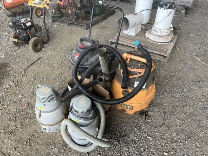 Vacuums, Qty. 4