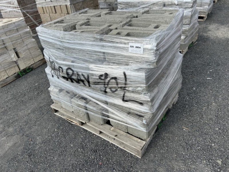 AB Right Hand Concrete Blocks, Qty. 48