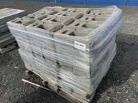AB Right Hand Concrete Blocks, Qty. 48