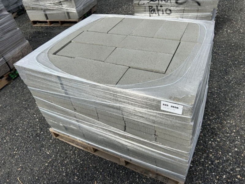 2" Concrete Pavers, Qty. 240