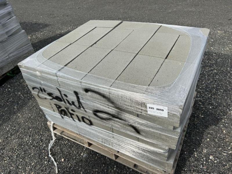 2" Concrete Pavers, Qty. 240