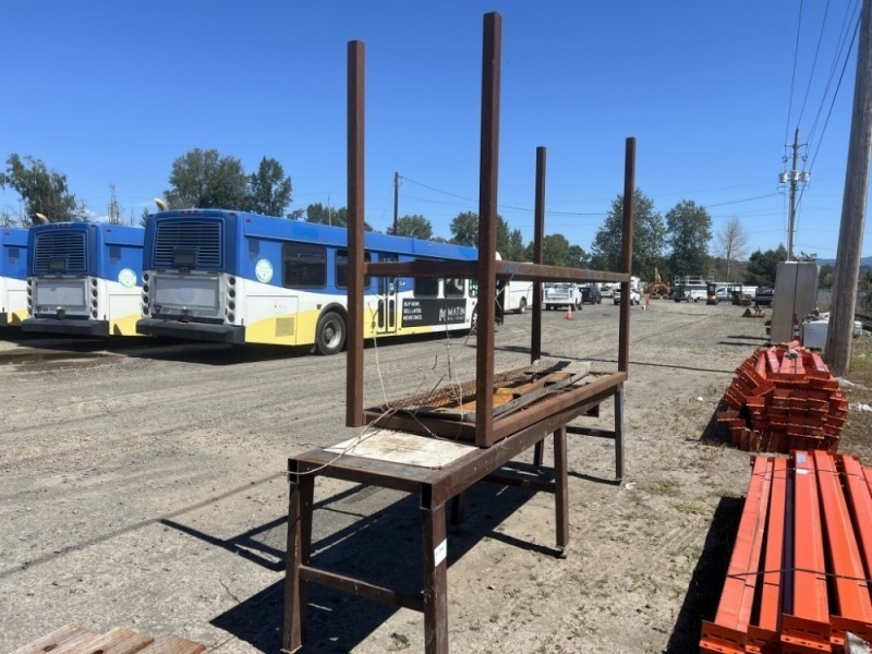 Metal Work Benches, Qty. 2
