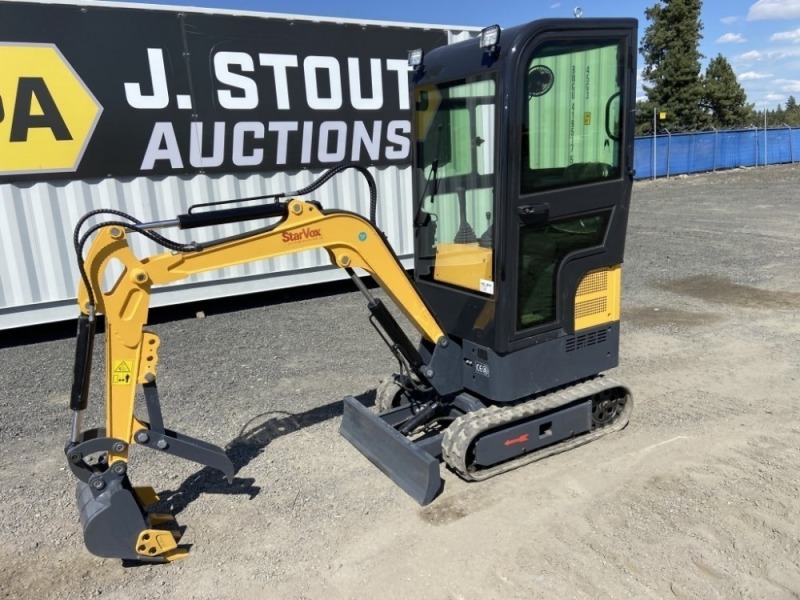 2025 Starvox SV-ME12 Mini Hydraulic Excavator