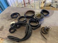 Assorted Leather Belts, Qty. 7