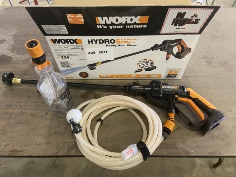 Worx HydroShot Cordless Pressure Washer