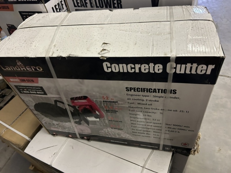 2025 Land Honor LDH-CC16 Concrete Saw