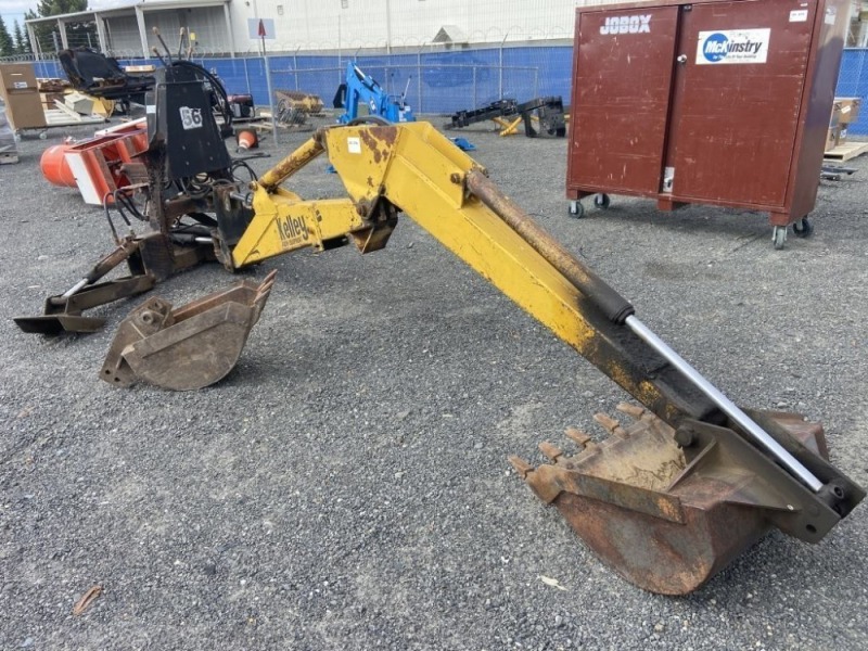 Kelly Backhoe Attachment W/Extra Bucket