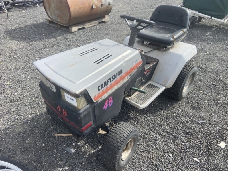 Craftsman 48 Ride On lawn Mower