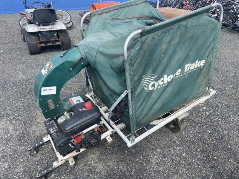 Cyclone Rake Lawn Vacuum