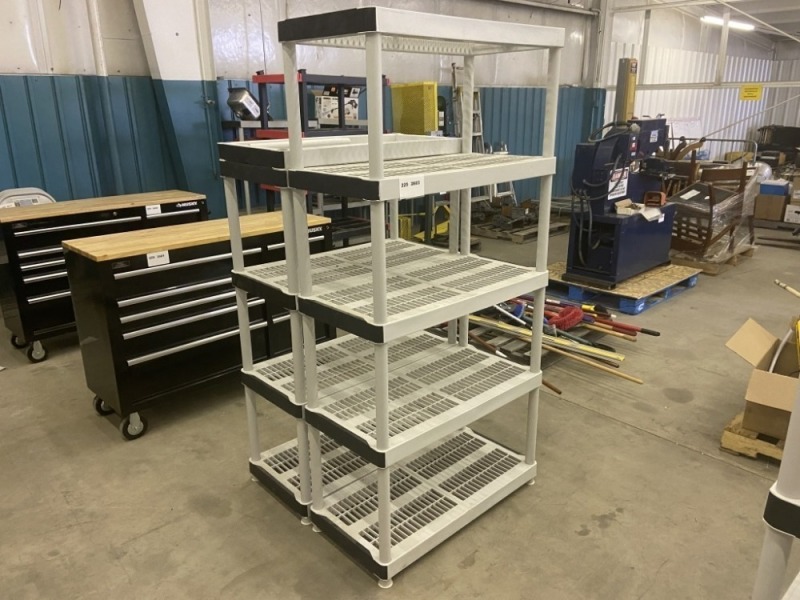 Plastic Shelves, Qty. 2