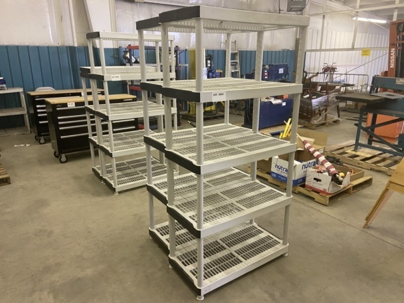 Plastic Shelves, Qty. 2