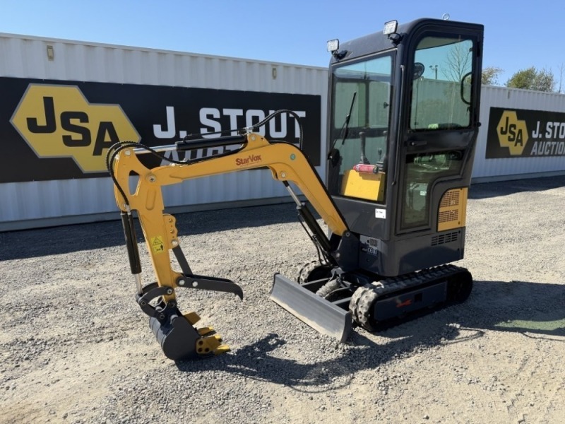 2025 Starvox SV-ME12 Mini Hydraulic Excavator