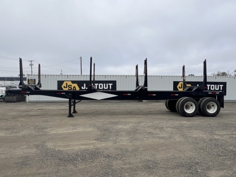 1963 Peerless 40' T/A Hay Rack Log Trailer | J. Stout Auction