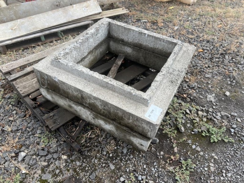Concrete Riser Squares, Qty. 2